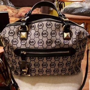 Michael Kors Monogram Satchel